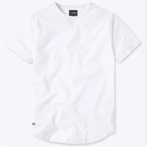 NWT- CUTS AO Curve-Hem Tee signature fit